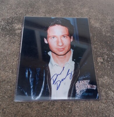 David Duchovny Autographed Signed 8x10 X-Files Fox Mulder Photo | eBay