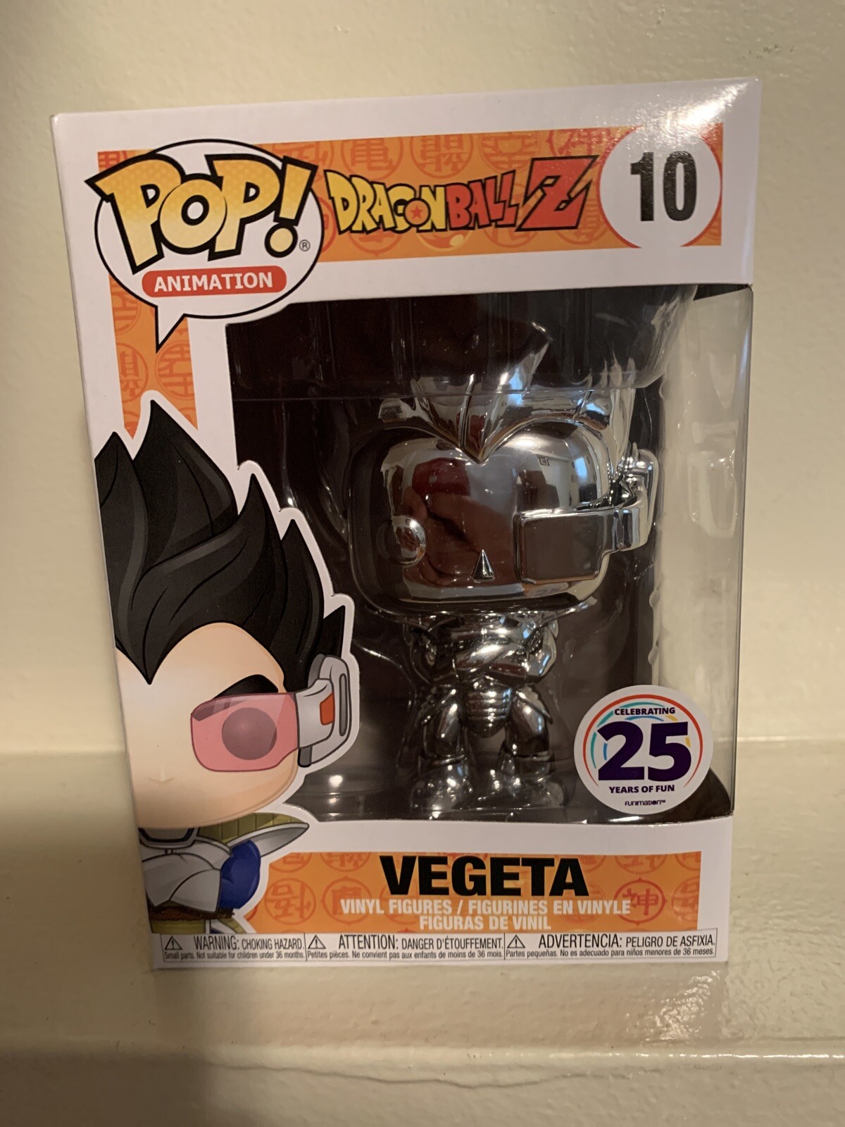 funko pop vegeta chrome
