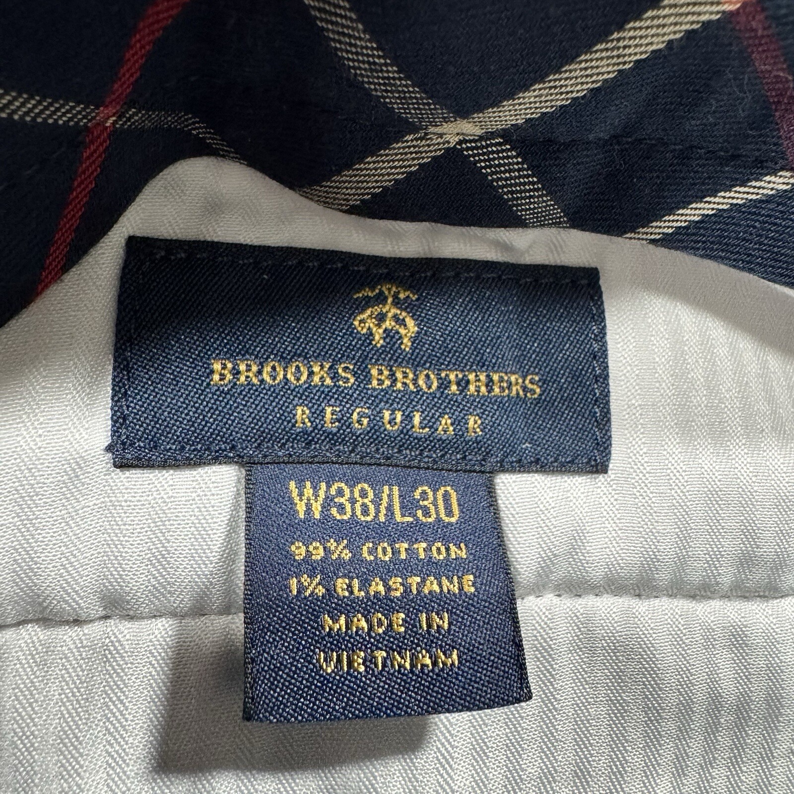 Brooks Brothers Mens  Corduroy Pants Size 38x30 Gray Regular