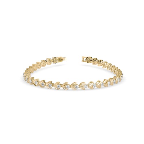 1.0TCW Simulated Diamond Tennis Bracelet 925 Sterling Silver Wedding bracelet - Picture 9 of 15