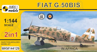 Mark I Models 1/144 FIAT G.50 'In Africa'
