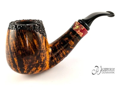 PEDER JEPPESEN '' Ida '' Gr. 3 | Handmade in Denmark | Pfeife Pipe 9mm Filter 713