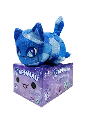 Aphmau MeeMeows Sapphire Cat Blue Plush Stuffed Animal Litter 4 