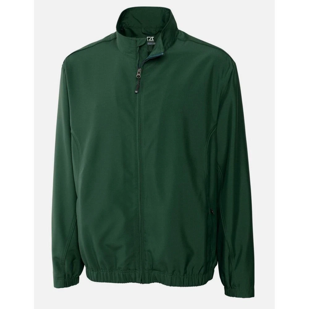Cutter & Buck Jacket XL Green Golf Windbreaker Astute WindTec Full Zip No Flaws