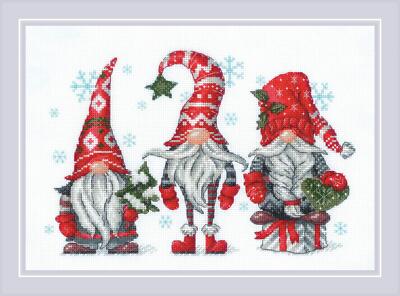 Riolis Counted Cross Stitch Kit Gnomes R2171