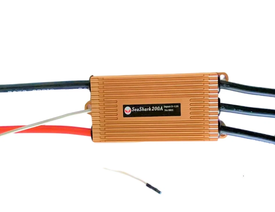 200A 5-12S HV brushless esc for Airplane Aircraft FVT 48V ESC - Image 2 of 4