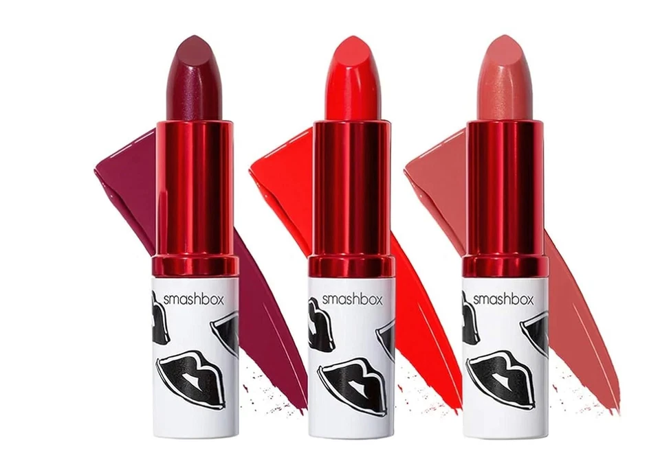 Smashbox Be Legendary Lipstick Trio Gift Set - 3 Full Size Lipsticks -New in Box - Image 2 of 4