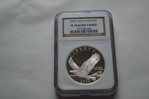 2008 P Bald Eagle NGC PF 70 Ultra Cameo