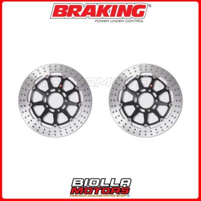 SATZ BREMSSCHEIBEN VORNE BRAKING SUZUKI TL R 1000 2001 - [SCHWIMMEND] 2xSTX20