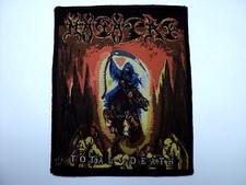 masacre total death  WOVEN  PATCH