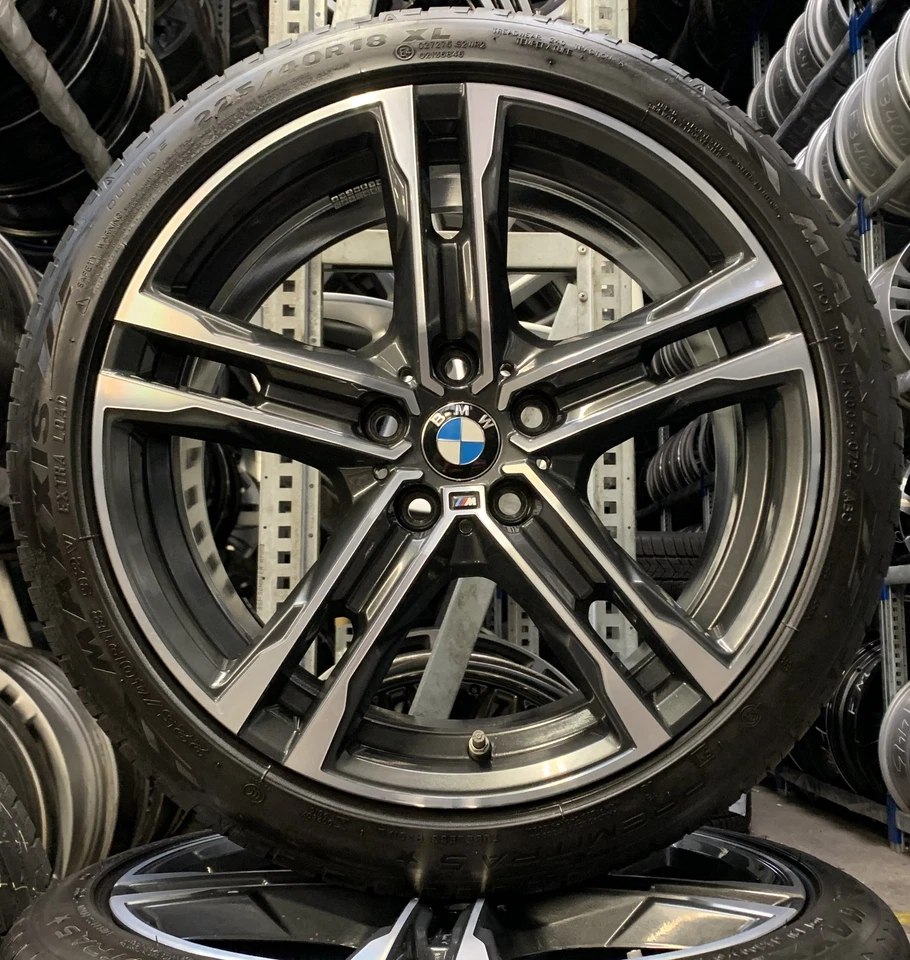 4 Orig BMW Sommerräder Styling 819 M 225/40 R18 92V 1er F40 2er F44 8092352 2257 - Bild 2 von 3