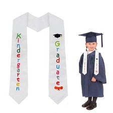 Unisex Kindergarten Preschool Graduation Sash Printed Stole Class 2025
