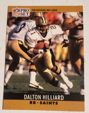1990 NFL Pro Set #213 Dalton Hilliard RB New Orleans Saints ***40% OFF 2 or MORE
