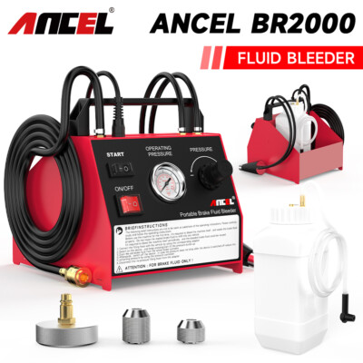 Automotive Fluid Bleeder Changer Brake Oil Replacement Vacuum Machine Pump Kit