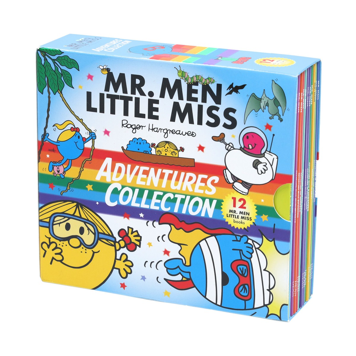 Mr. Men & Little Miss Adventures Collection 12 Books by Roger
