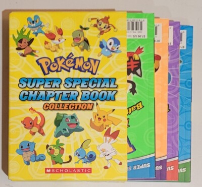 Pokémon Super Special 4-Flip/Chapter Book Collection, Preowned.