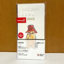 Hobonichi Techo 2025 Paddington A Bear weeks B6 size Japanese Edition New Japan