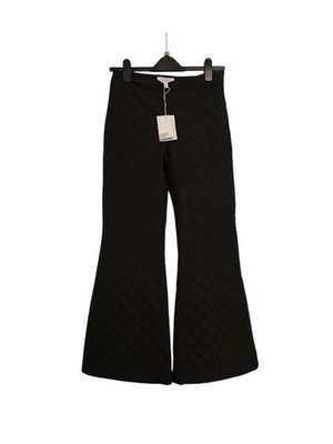 Other Stories Ladies Lightly Padded Flared Trousers Size Uk 6 Eur 34