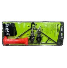 Gambrel suspendu de jeu HME 4 en 1 avec système de poulie capacité 500 lb HME-GHG-4