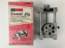Craftsman Sears Dowel Jig w/Revolving Turret 94186 USA Vintage (With Box)