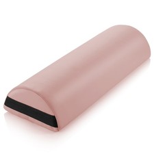 OPEN BOX - 9" Massage Table Jumbo Half Round Pillow - Headrest Cushion -Pink