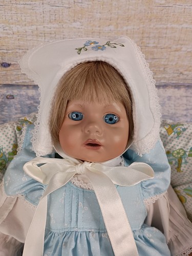 Beautiful VTG Ute Kase Lepp Play Doll "Baby" (106) 50 Cm/20 In. West Germany - Picture 5 of 24