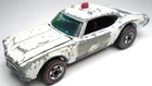 1974 HOT WHEELS HW REDLINE POLICE CRUISER WHITE 1:64 DIECAST 3" CAR HONG KONG