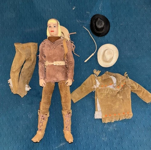 Marx JOHNNY WEST BOW Custom Calamity Jane West And Accessories.