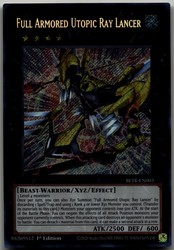 Full Armored Utopic Ray Lancer BLTR-EN003 Secret Rare