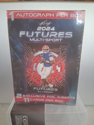2024 Leaf Futures Multi-Sport Blaster Box 1 Auto Per Box FACTORY SEALED