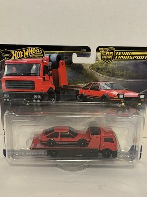 Hot Wheels Premium Team Transport Toyota AE86 Sprinter Trueno Fleet Street 2025