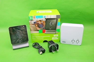 ESI Serie 6 WiFi kabelloses programmierbares Raumthermostat für CH & DHW ESRTP6WHW-G