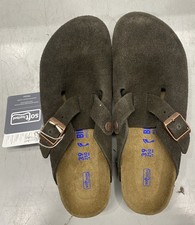 Birkenstock Unisex M6  W8 Boston Soft Footbed Suede Leather 0660463