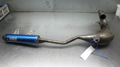 Husqvarna TC125 2023-2025 HGS Auspuffanlage Krümmer Schalldämpfer blau 