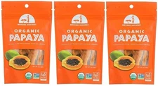 Mavuno Harvest Organic Dried Papaya 3 Pack