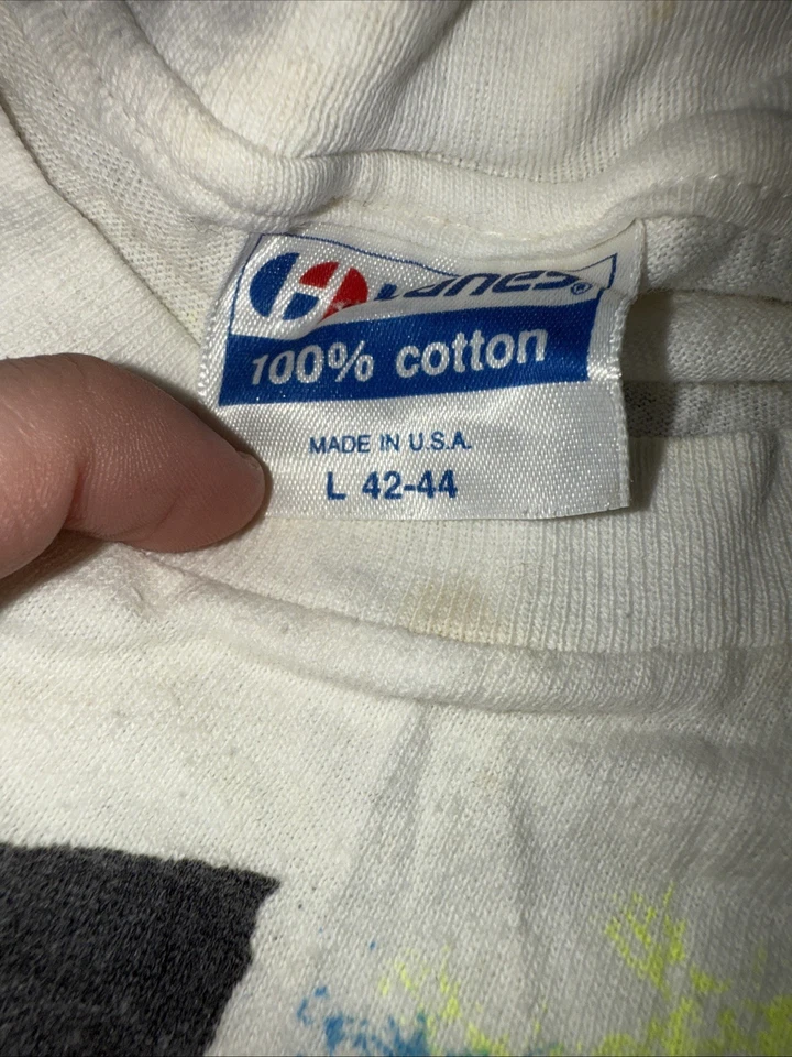 Camisa Hanes New Kids On The Block Vintage 1989 Foto 3 de 4