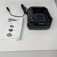 Greenworks Pro 60V Volt Ultra Power 6A Rapid Charger Works With All GW Batteries