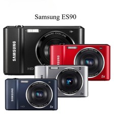 Samsung ES90 Digital Camera 5x Optical Zoom 14.2 MP 2.7 in Date/Time Stamp