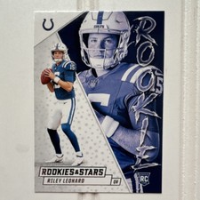 Panini 2025 Rookies & Stars Riley Leonard #20 Rookie Indianapolis Colts NFL