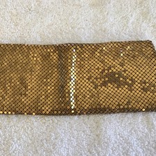 FORELLE BAGS VINTAGE METAL MESH WALLET, MADE IN U S ZONE GERNANY, ONE TEAR