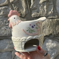 Whimsy Floral Chicken Oil / Wax Burner