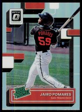 2022 Donruss Optic Jairo Pomares RP-5 Rated Prospects Holo Prizm