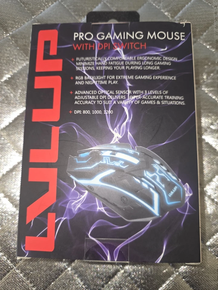 Vivitar - LVLUP Pro Gaming Mouse with DPI Switch - LU736 - Image 2 of 2