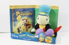 Disney Story Tellers Pinocchio Jiminy Cricket Plush Book Set
