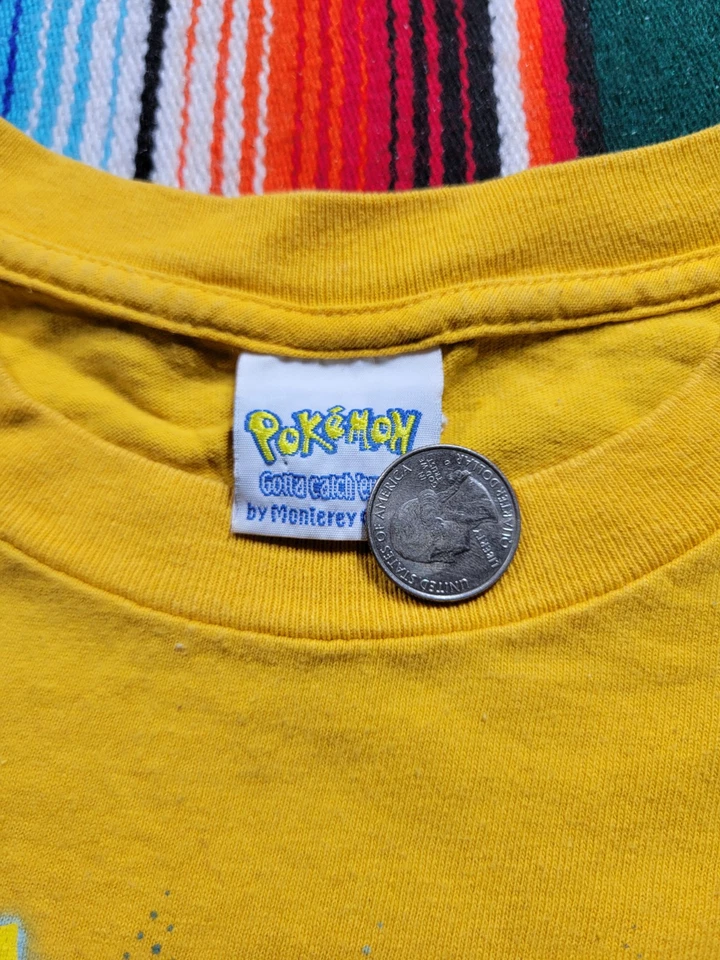 Camiseta Nintendo Pokemon 2003 vintage talla pequeña Foto 4 de 4