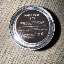 MICA BEAUTY Mineral Highlighter Powder Highlight #03 Sealed New Discontinued