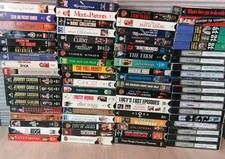 Huge VHS Lot Of 70 Action, Suspense, Drama 1990s