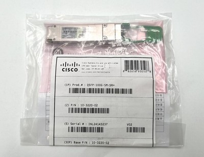 *NEW* Cisco QSFP-100G-SM-SR 10-3220-02 Transceiver Module