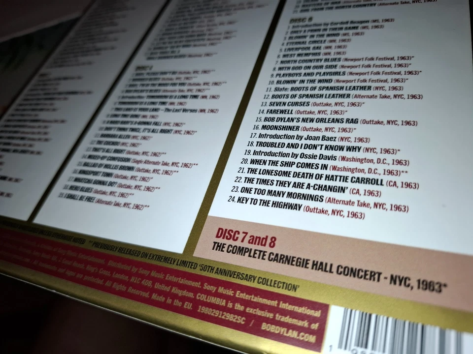 8 CD BOB DYLAN Bootleg Series 18 - Through The Open Window 2025 - Bild 4 von 4