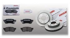 DIXCEL Front Brake Rotors & Pads Set For Subaru Sambar TT1 TT2 TV1 TV2 1999-2004